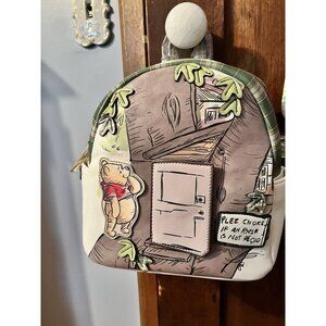 NEW Danielle Nicole Disney Winnie the Pooh Owl's House Figural Mini Backpack.